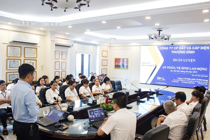 CADI-SUN tập huấn ATVS lao động cho cán bộ nhân viên